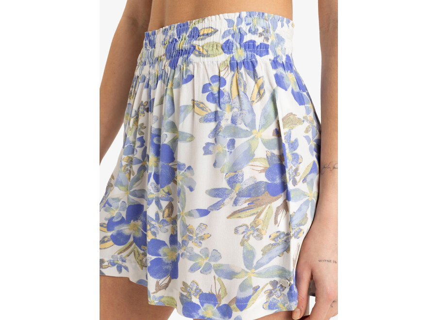 Roxy Forvrn A Day Shorts Egret Artsy Floral