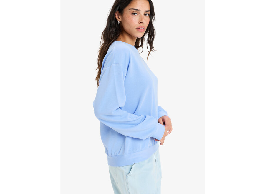 Roxy Surfing Bymoon Fleece Top Grapemist