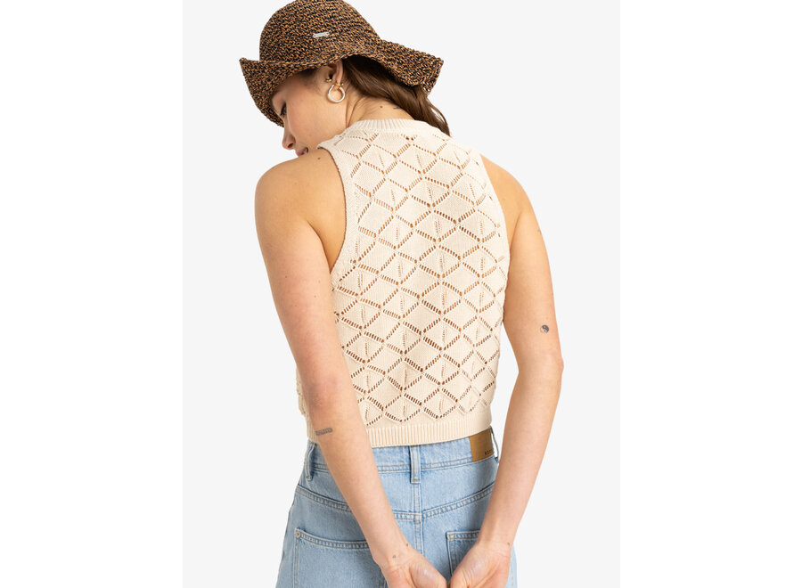 Roxy Tropic Sky Sweater Parchment