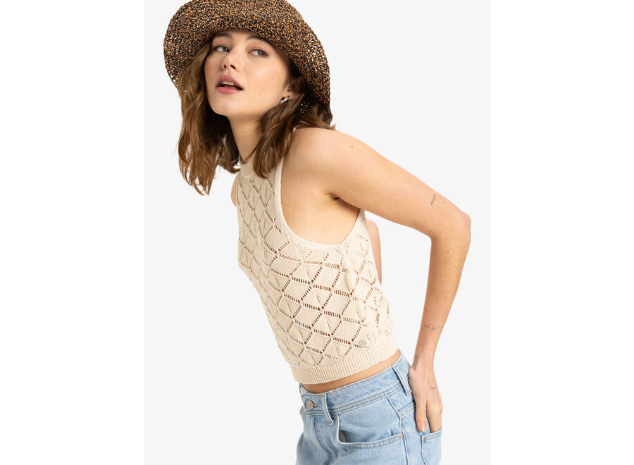 Roxy Tropic Sky Sweater Parchment