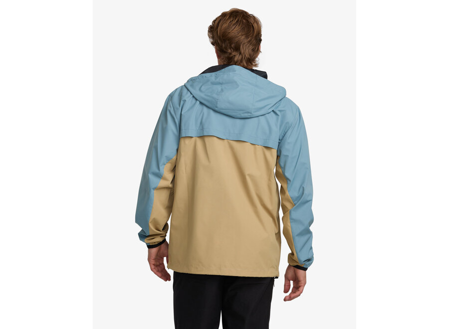Billabong Transport Windbreaker Jacket Glacier Blue