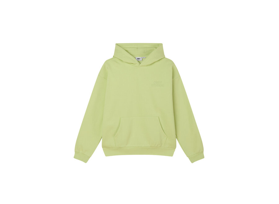 Obey Studios Extra Heavy Hood Shadow Lime