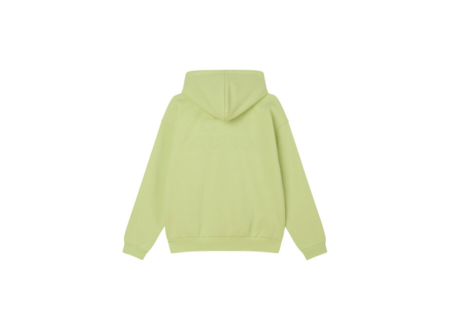 Obey Studios Extra Heavy Hood Shadow Lime