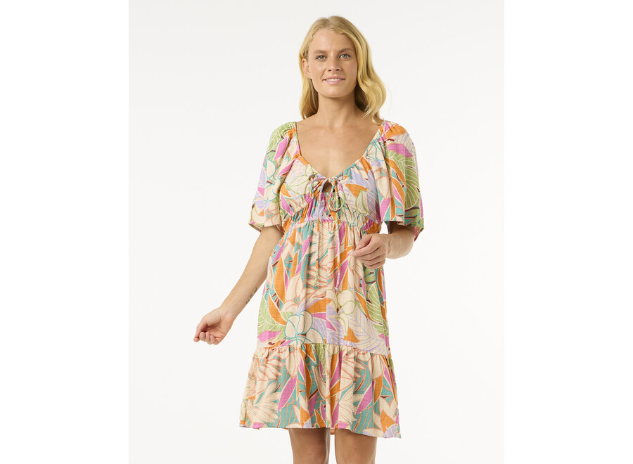 Rip Curl Cala Vadella Mini Dress Multi