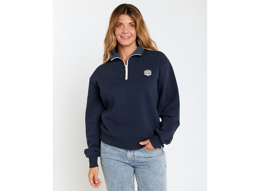Rip Curl Fortaleza Half Zip Fleece Navy