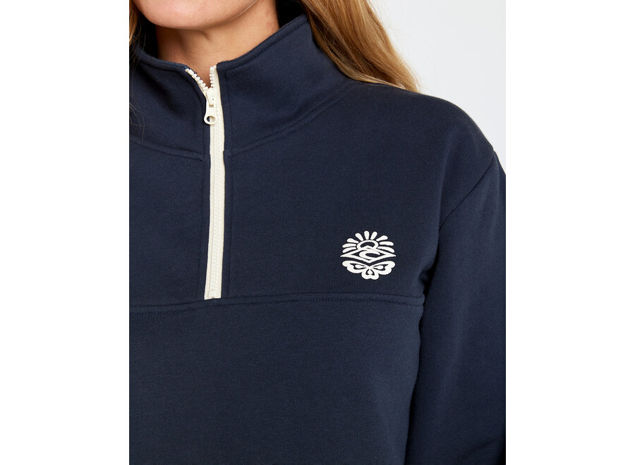 Rip Curl Fortaleza Half Zip Fleece Navy