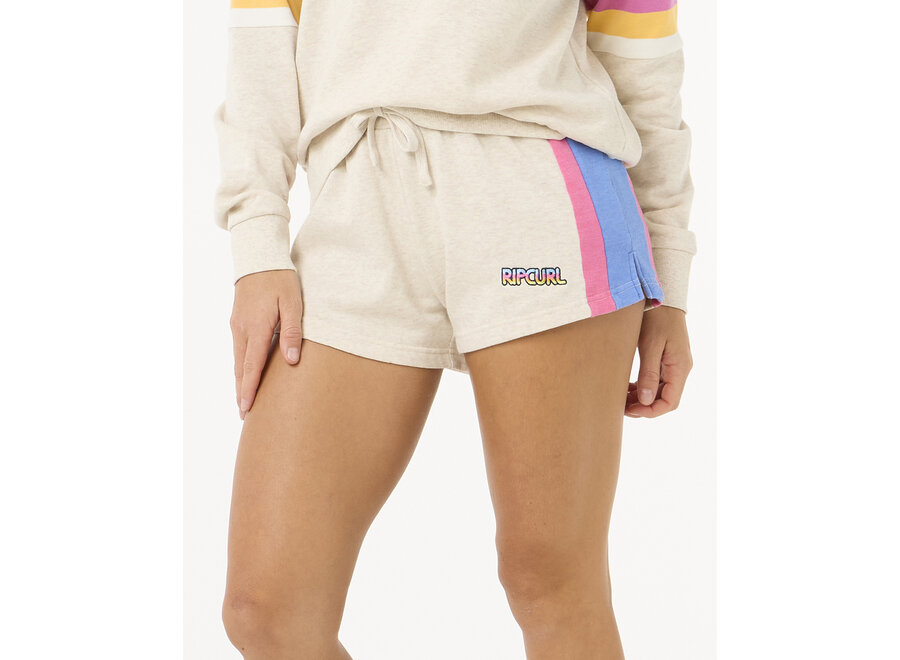 Rip Curl Las Dalias Colourblock Short Oatmeal Marle