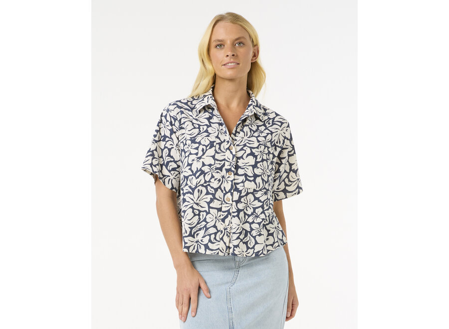 Rip Curl Las Dalias S/S Shirt Navy