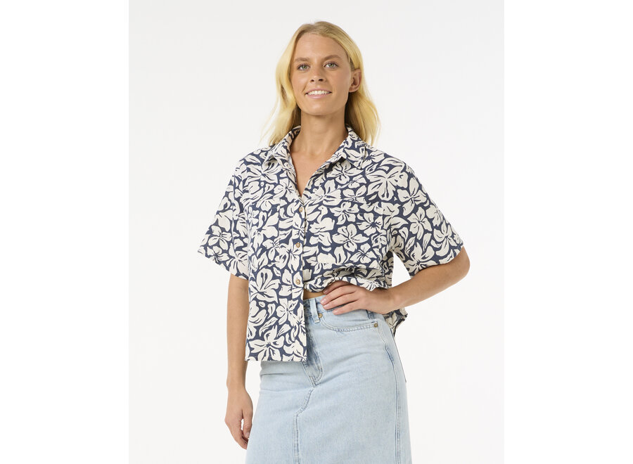 Rip Curl Las Dalias S/S Shirt Navy
