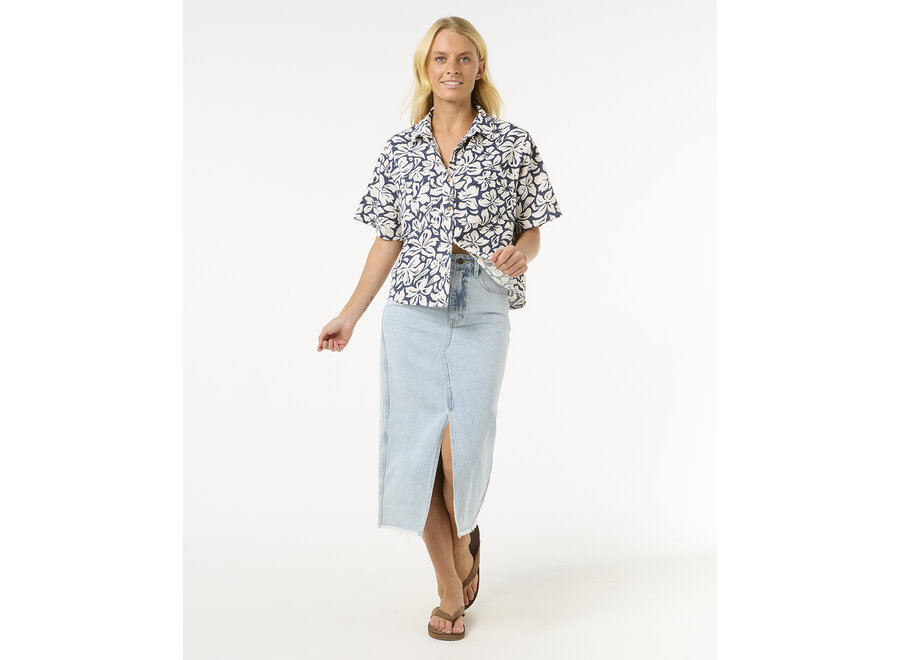 Rip Curl Las Dalias S/S Shirt Navy