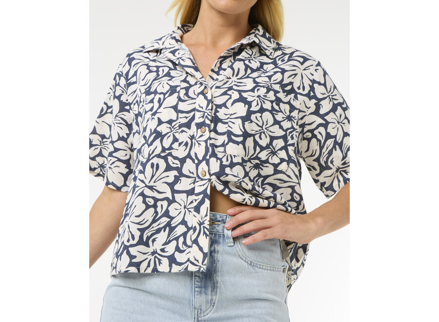 Rip Curl Las Dalias S/S Shirt Navy