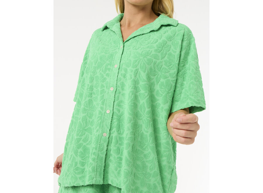 Rip Curl Las Dalias Terry Shirt Light Green