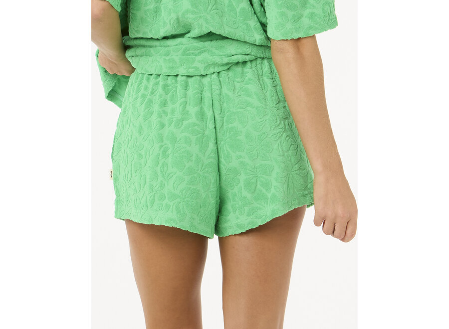 Rip Curl Las Dalias Terry Short Light Green