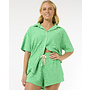 Rip Curl Las Dalias Terry Short Light Green