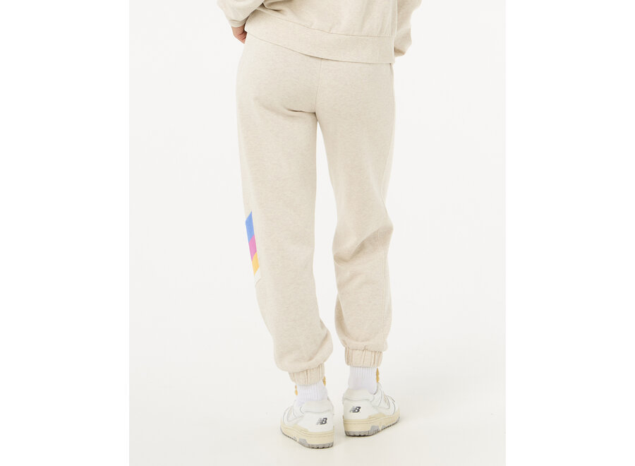 Rip Curl Las Dalias Track Pants Oatmeal Marle