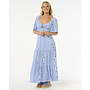 Rip Curl San Carlos S/S Maxi Dress Blue