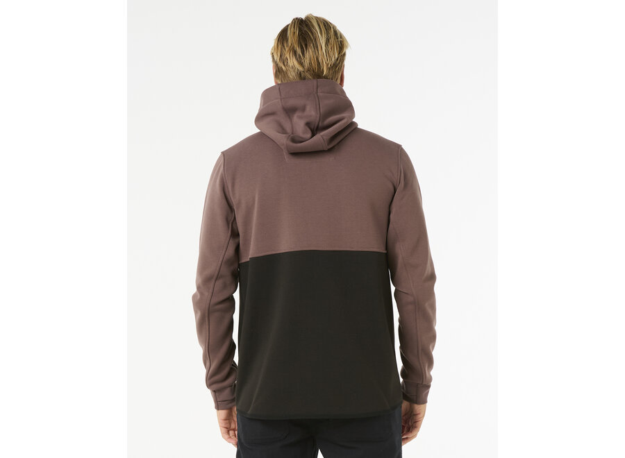 Rip Curl Anti Series Departed Zip Thru Mushroom Rock