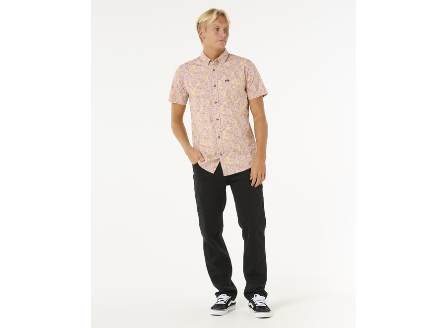 Rip Curl Floral Reef S/S Shirt Smokey Grape