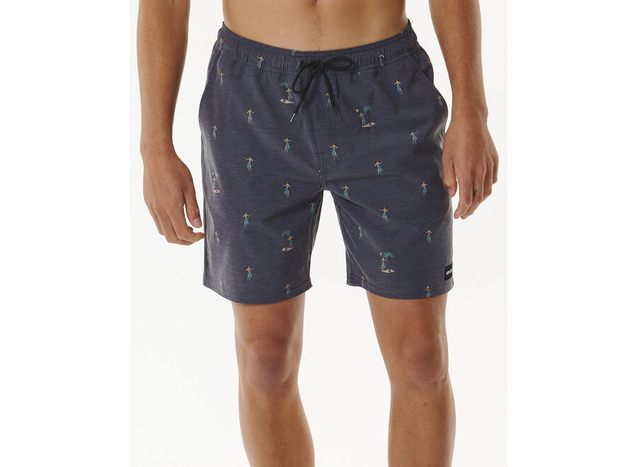 Rip Curl Hula Breach Volley Black