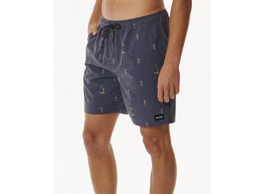 Rip Curl Hula Breach Volley Black