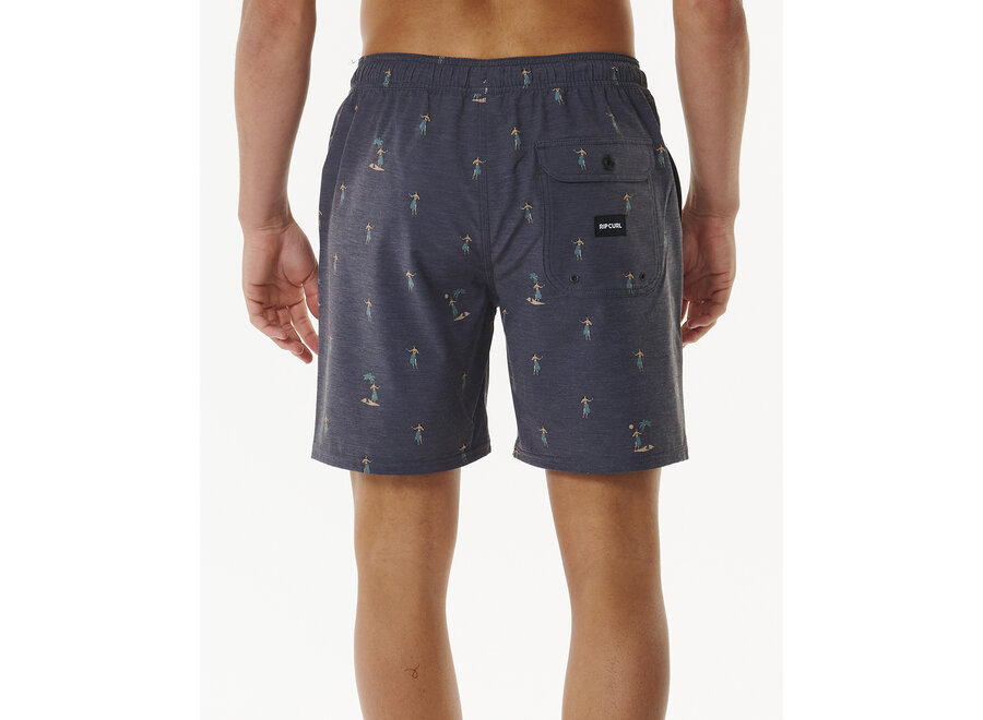 Rip Curl Hula Breach Volley Black