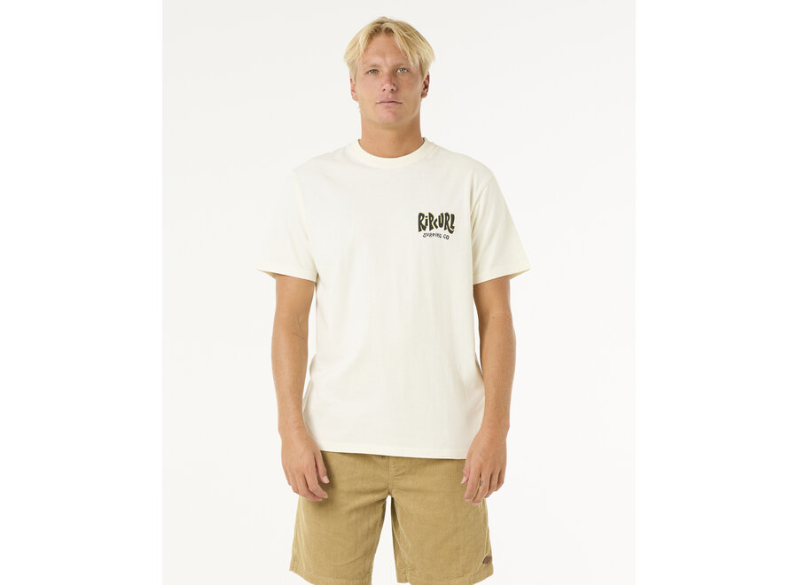 Rip Curl Shield T-shirt Bone