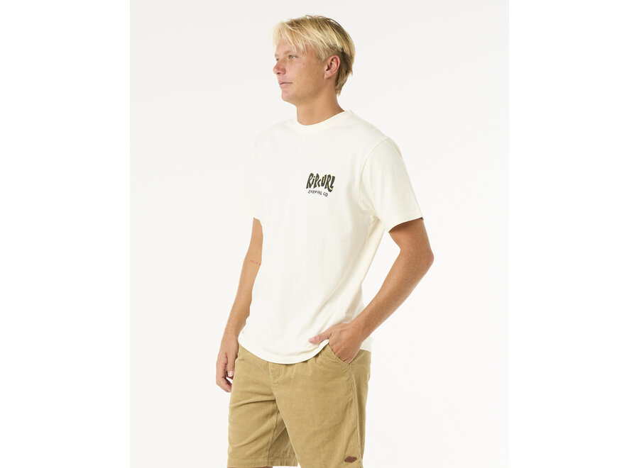 Rip Curl Shield T-shirt Bone