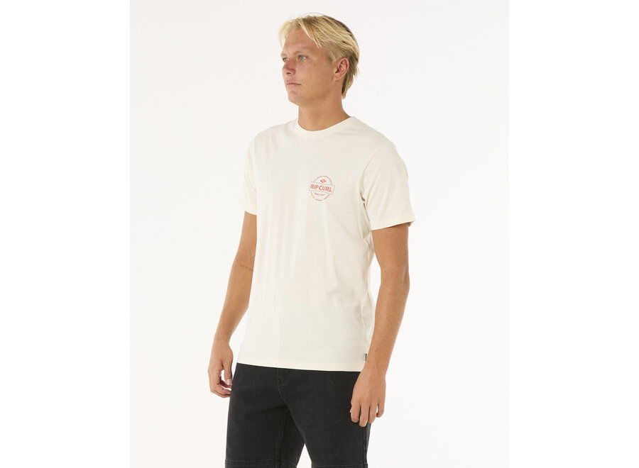 Rip Curl Staple T-shirt Bone