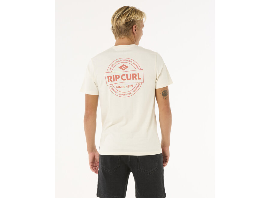 Rip Curl Staple T-shirt Bone