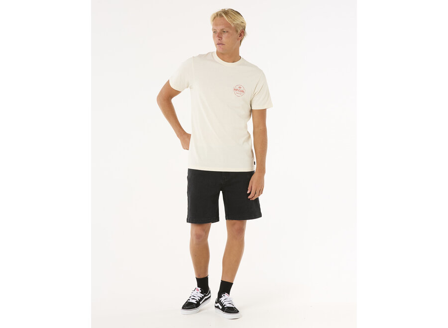 Rip Curl Staple T-shirt Bone