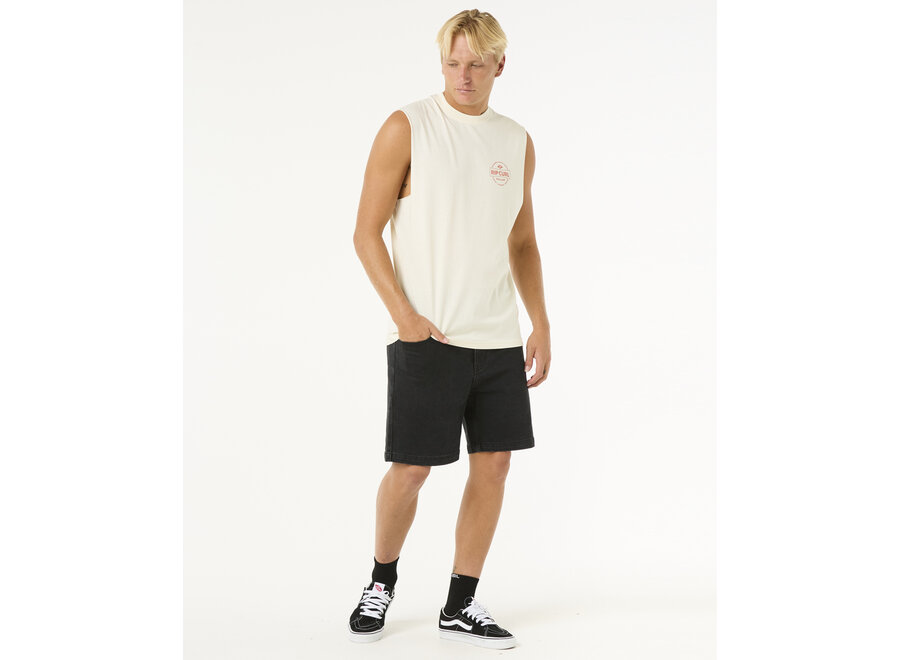 Rip Curl Stapler Tank Muscle Bone