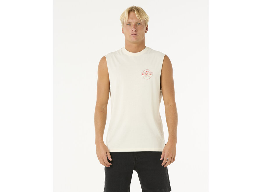 Rip Curl Stapler Tank Muscle Bone