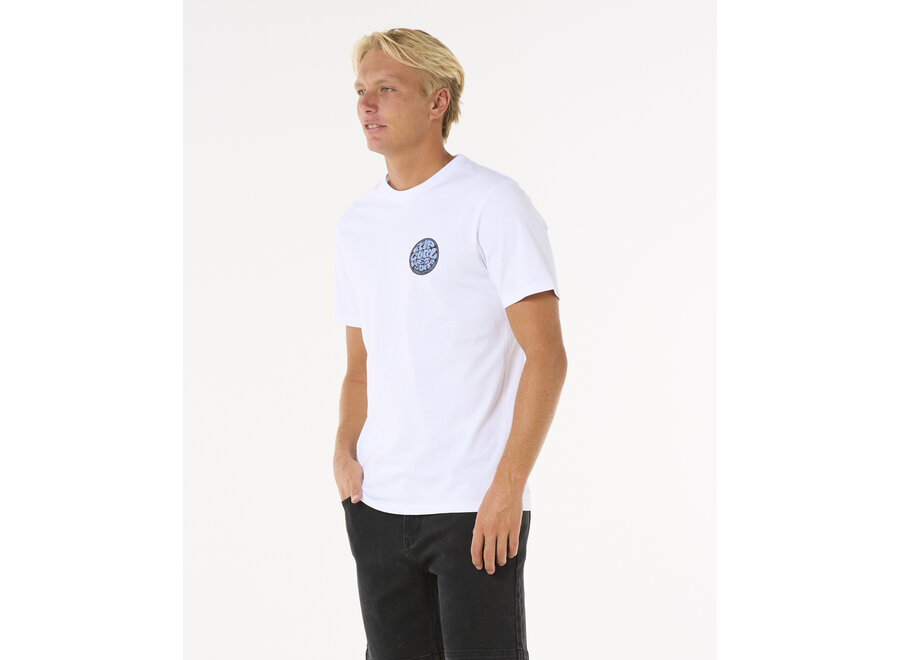 Rip Curl Wettie Passage Icon T-shirt White