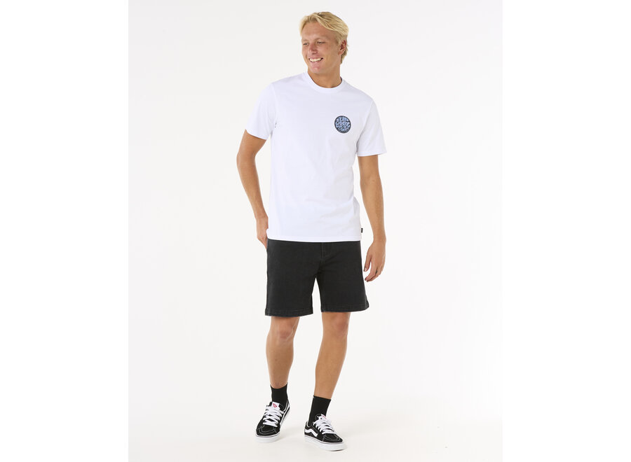 Rip Curl Wettie Passage Icon T-shirt White