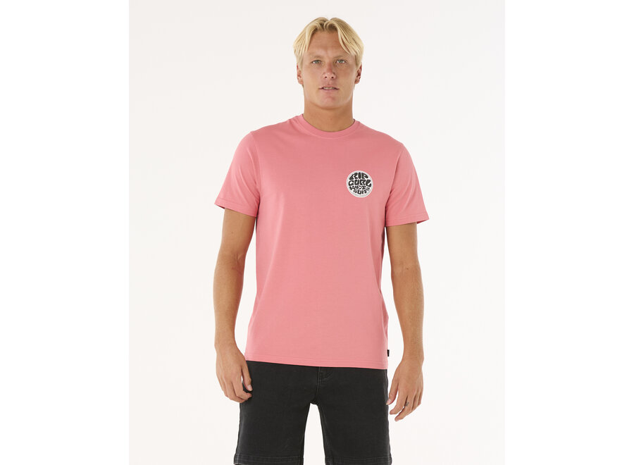 Rip Curl Wettie Passage Icon T-shirt Watermelon