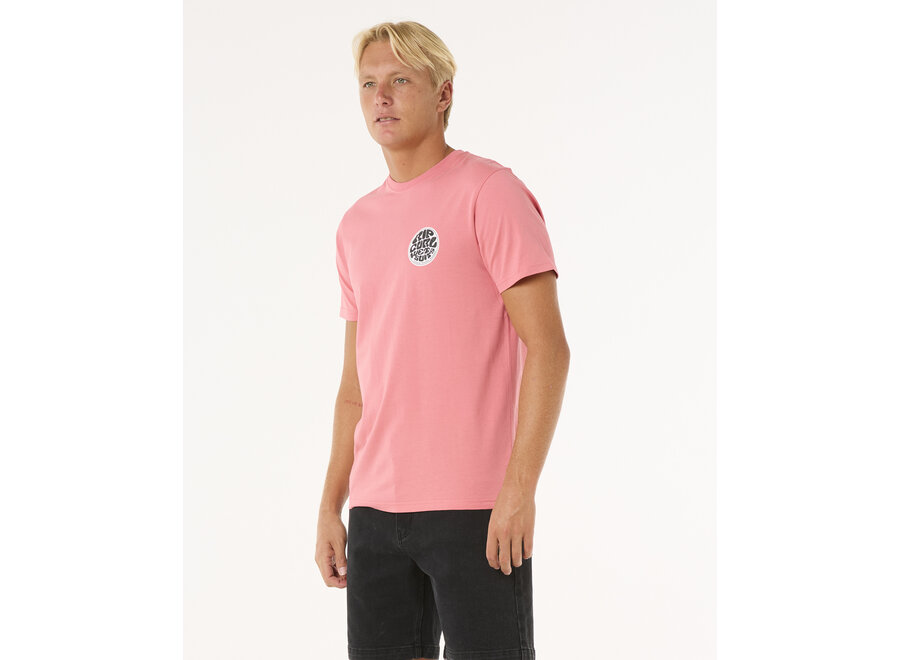 Rip Curl Wettie Passage Icon T-shirt Watermelon