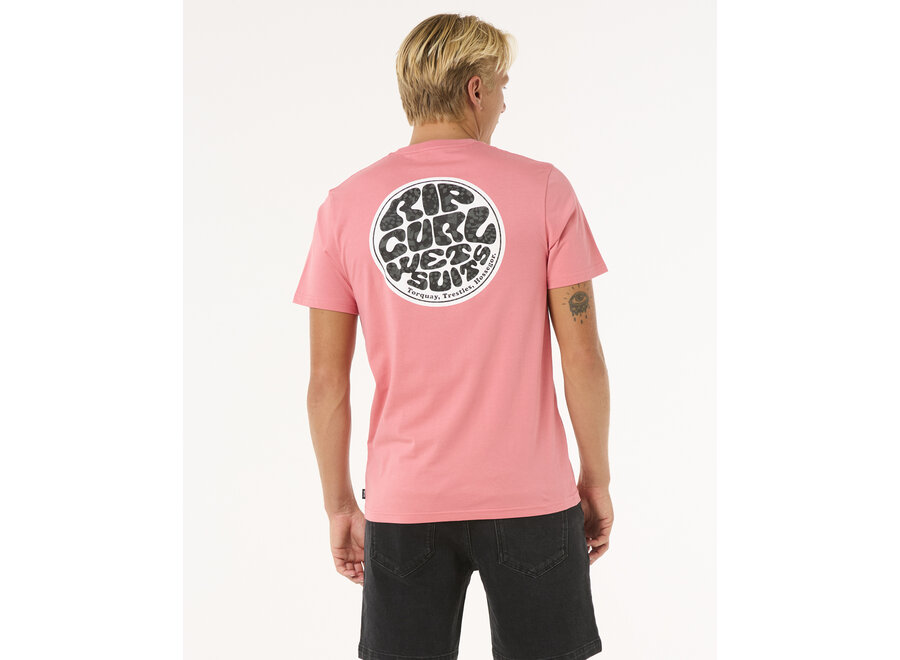 Rip Curl Wettie Passage Icon T-shirt Watermelon