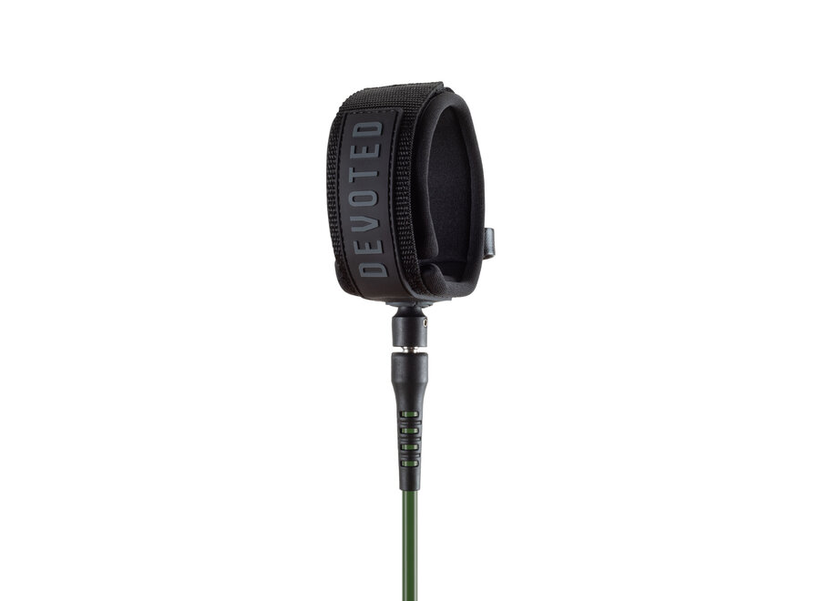 Devoted Core Series Leash 9 ft Pro Knee Black Olive