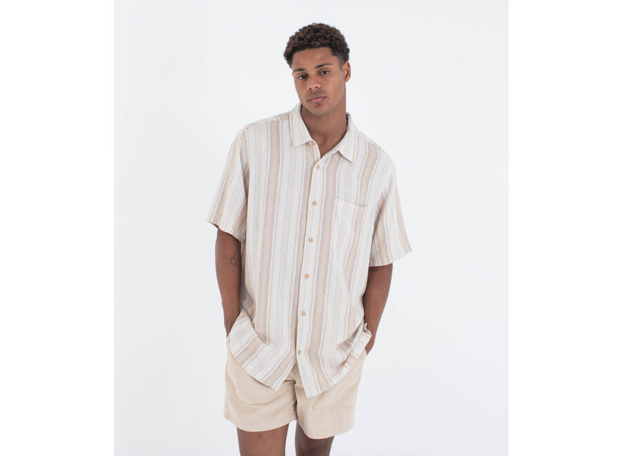 Oceanside S/S Shirt Barely Bone