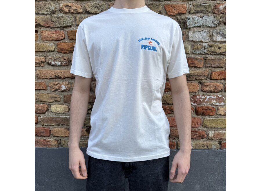 Rip Curl Utopia Desto W/S T-shirt Bone Domburg