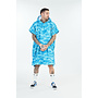 After Ponchos Poncho Ocean Blue