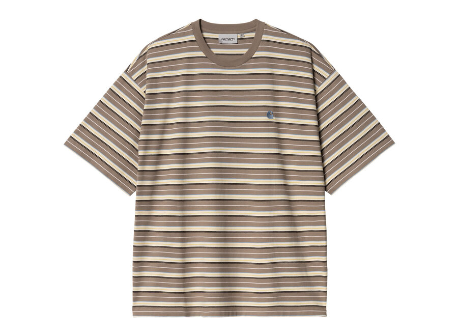 Carhartt WIP S/S Nathan T-Shirt Nathan Stripe, Branch