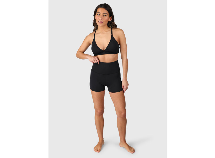Hibiki Women Legging Shorts Black