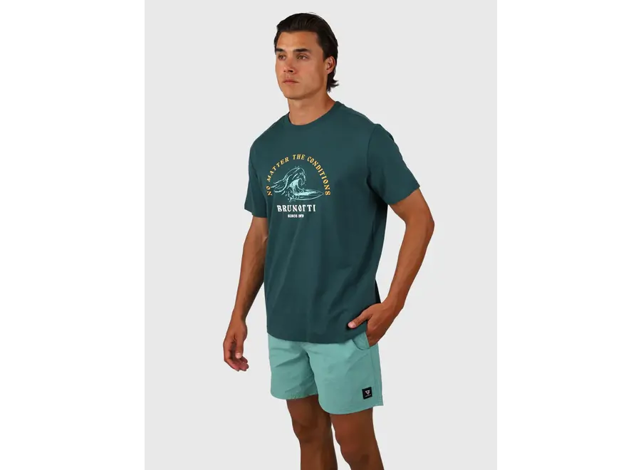 Brunotti Leeway T-shirt Fuel Green
