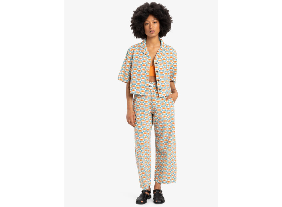 Quiksilver Womens Honolulu Pants Brittany Blue Florever