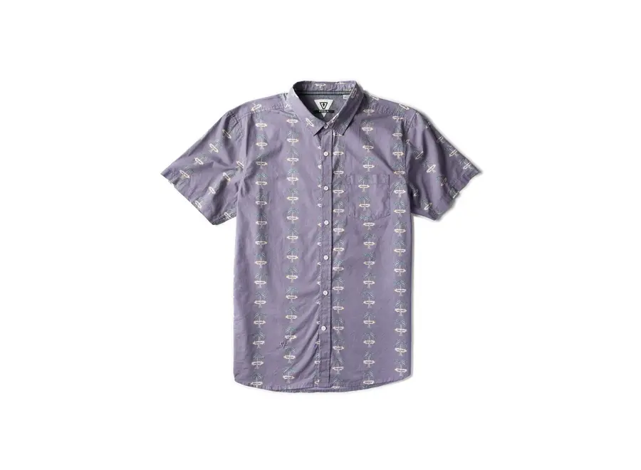 Vissla Atomic Palms Eco S/S Shirt Dusty Lilac
