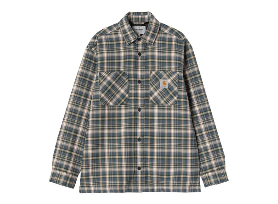Carhartt WIP Cronyn Shirt Jac Cronyn Check Dark Navy