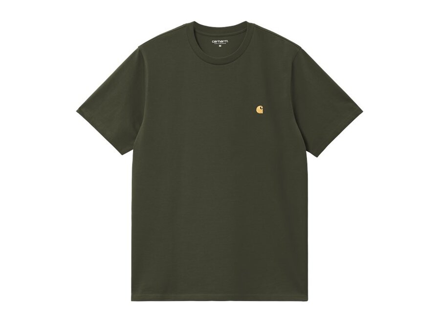 Carhartt WIP S/S Chase T-Shirt Olive / Gold