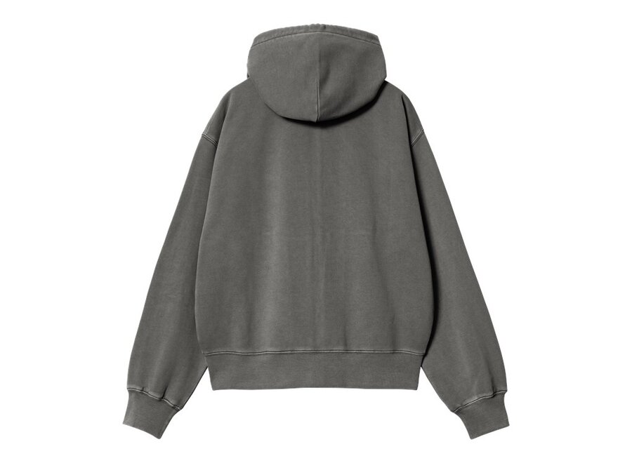 Carhartt WIP W' Hooded Nelson Jacket Black Garment Dyed