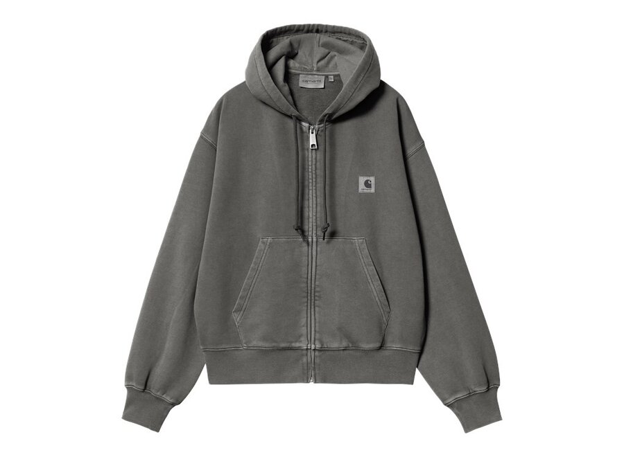 Carhartt WIP W' Hooded Nelson Jacket Black Garment Dyed